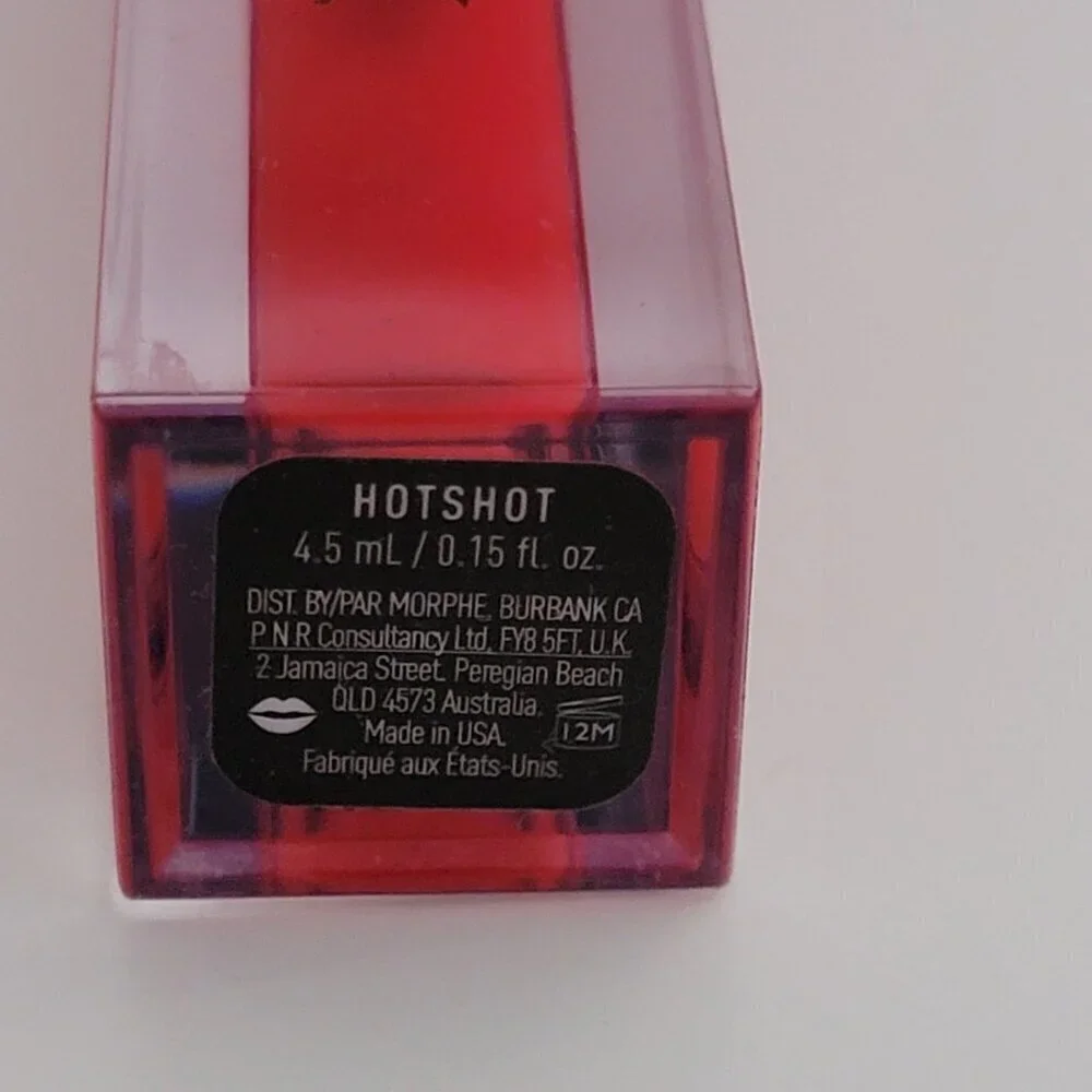 Morphe Creme Lipstick and Lip Gloss Duo Hotshot Red 👄